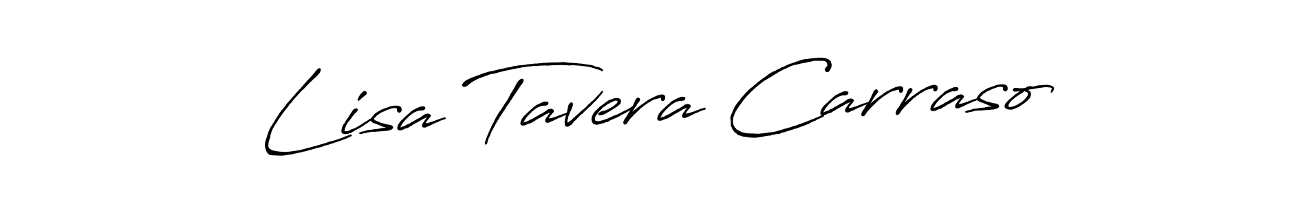 Also You can easily find your signature by using the search form. We will create Lisa Tavera Carraso name handwritten signature images for you free of cost using Antro_Vectra_Bolder sign style. Lisa Tavera Carraso signature style 7 images and pictures png