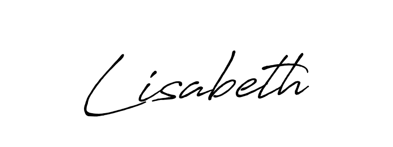 The best way (Antro_Vectra_Bolder) to make a short signature is to pick only two or three words in your name. The name Lisabeth include a total of six letters. For converting this name. Lisabeth signature style 7 images and pictures png