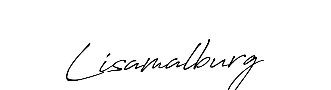 It looks lik you need a new signature style for name Lisamalburg. Design unique handwritten (Antro_Vectra_Bolder) signature with our free signature maker in just a few clicks. Lisamalburg signature style 7 images and pictures png