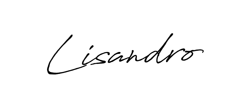 Also we have Lisandro name is the best signature style. Create professional handwritten signature collection using Antro_Vectra_Bolder autograph style. Lisandro signature style 7 images and pictures png