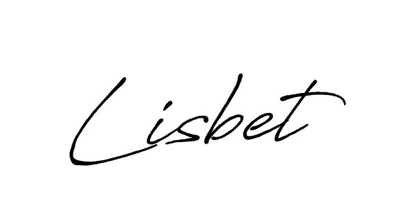 Best and Professional Signature Style for Lisbet. Antro_Vectra_Bolder Best Signature Style Collection. Lisbet signature style 7 images and pictures png