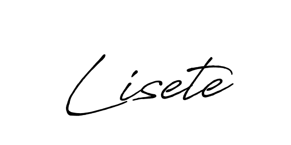 Antro_Vectra_Bolder is a professional signature style that is perfect for those who want to add a touch of class to their signature. It is also a great choice for those who want to make their signature more unique. Get Lisete name to fancy signature for free. Lisete signature style 7 images and pictures png