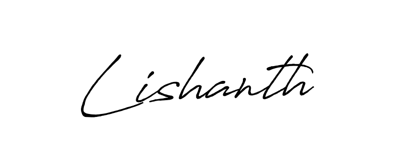 You should practise on your own different ways (Antro_Vectra_Bolder) to write your name (Lishanth) in signature. don't let someone else do it for you. Lishanth signature style 7 images and pictures png