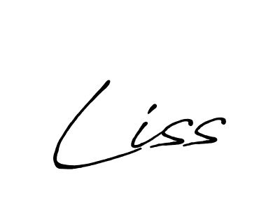 Antro_Vectra_Bolder is a professional signature style that is perfect for those who want to add a touch of class to their signature. It is also a great choice for those who want to make their signature more unique. Get Liss name to fancy signature for free. Liss signature style 7 images and pictures png