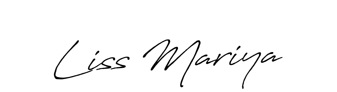 Here are the top 10 professional signature styles for the name Liss Mariya. These are the best autograph styles you can use for your name. Liss Mariya signature style 7 images and pictures png