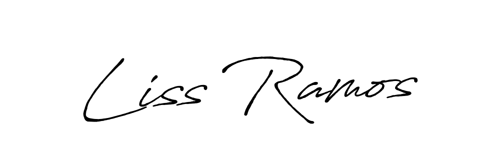 You can use this online signature creator to create a handwritten signature for the name Liss Ramos. This is the best online autograph maker. Liss Ramos signature style 7 images and pictures png