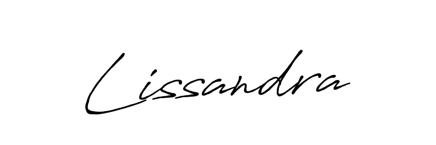 How to make Lissandra signature? Antro_Vectra_Bolder is a professional autograph style. Create handwritten signature for Lissandra name. Lissandra signature style 7 images and pictures png