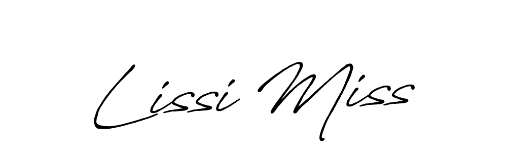 Once you've used our free online signature maker to create your best signature Antro_Vectra_Bolder style, it's time to enjoy all of the benefits that Lissi Miss name signing documents. Lissi Miss signature style 7 images and pictures png