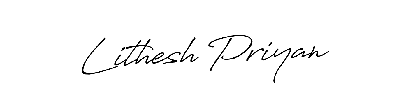 This is the best signature style for the Lithesh Priyan name. Also you like these signature font (Antro_Vectra_Bolder). Mix name signature. Lithesh Priyan signature style 7 images and pictures png
