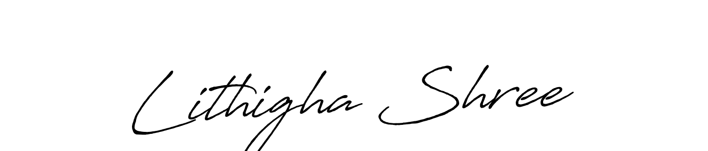 Also You can easily find your signature by using the search form. We will create Lithigha Shree name handwritten signature images for you free of cost using Antro_Vectra_Bolder sign style. Lithigha Shree signature style 7 images and pictures png