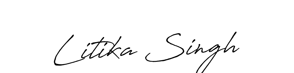 Make a beautiful signature design for name Litika Singh. Use this online signature maker to create a handwritten signature for free. Litika Singh signature style 7 images and pictures png