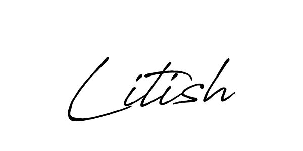 How to Draw Litish signature style? Antro_Vectra_Bolder is a latest design signature styles for name Litish. Litish signature style 7 images and pictures png
