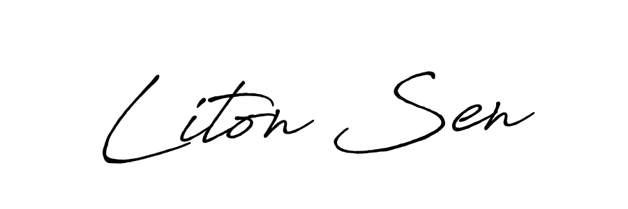 Check out images of Autograph of Liton Sen name. Actor Liton Sen Signature Style. Antro_Vectra_Bolder is a professional sign style online. Liton Sen signature style 7 images and pictures png