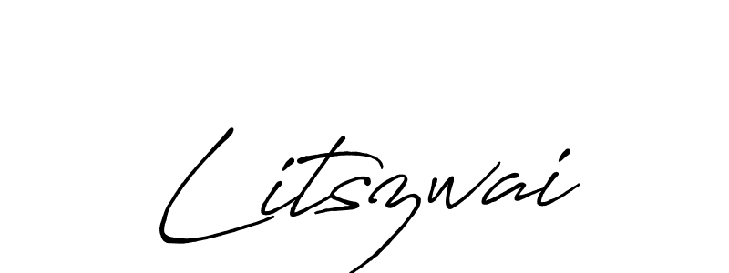 How to Draw Litszwai signature style? Antro_Vectra_Bolder is a latest design signature styles for name Litszwai. Litszwai signature style 7 images and pictures png