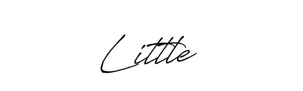 Design your own signature with our free online signature maker. With this signature software, you can create a handwritten (Antro_Vectra_Bolder) signature for name Little ❤. Little ❤ signature style 7 images and pictures png