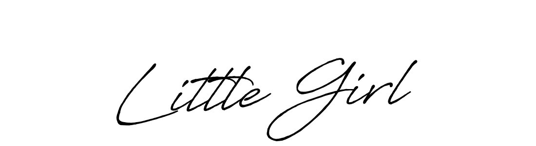 Create a beautiful signature design for name Little Girl. With this signature (Antro_Vectra_Bolder) fonts, you can make a handwritten signature for free. Little Girl signature style 7 images and pictures png