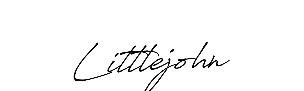 Littlejohn stylish signature style. Best Handwritten Sign (Antro_Vectra_Bolder) for my name. Handwritten Signature Collection Ideas for my name Littlejohn. Littlejohn signature style 7 images and pictures png