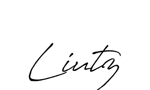 if you are searching for the best signature style for your name Liutz. so please give up your signature search. here we have designed multiple signature styles  using Antro_Vectra_Bolder. Liutz signature style 7 images and pictures png
