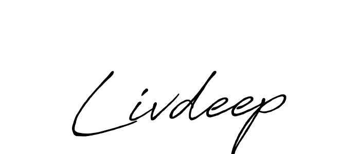 Once you've used our free online signature maker to create your best signature Antro_Vectra_Bolder style, it's time to enjoy all of the benefits that Livdeep name signing documents. Livdeep signature style 7 images and pictures png