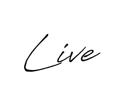 Use a signature maker to create a handwritten signature online. With this signature software, you can design (Antro_Vectra_Bolder) your own signature for name Live. Live signature style 7 images and pictures png