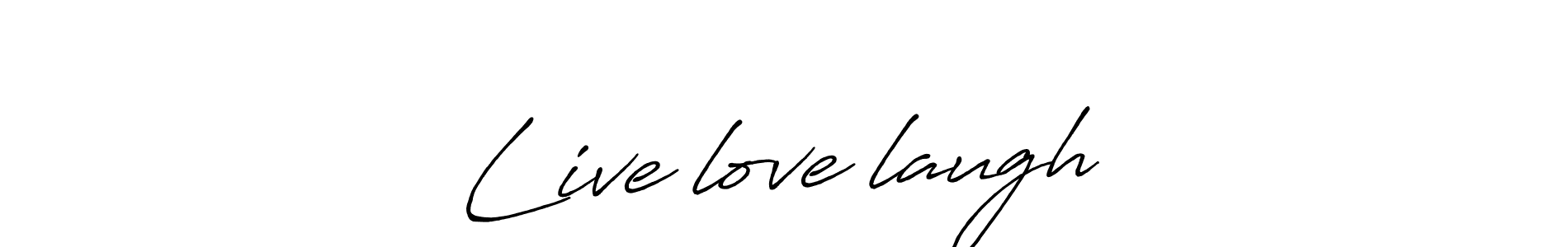 The best way (Antro_Vectra_Bolder) to make a short signature is to pick only two or three words in your name. The name Live•love•laugh include a total of six letters. For converting this name. Live•love•laugh signature style 7 images and pictures png