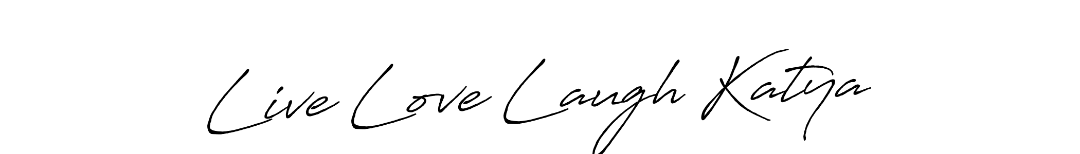 This is the best signature style for the Live Love Laugh Katya name. Also you like these signature font (Antro_Vectra_Bolder). Mix name signature. Live Love Laugh Katya signature style 7 images and pictures png