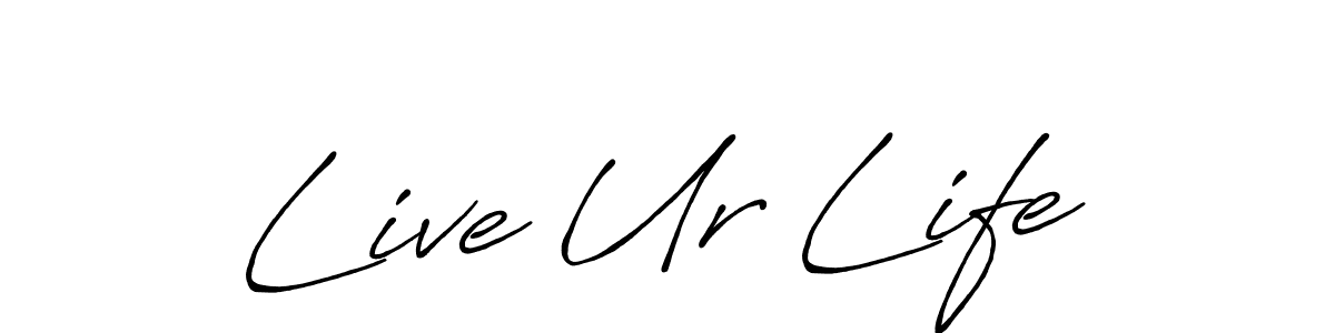 Also You can easily find your signature by using the search form. We will create Live Ur Life name handwritten signature images for you free of cost using Antro_Vectra_Bolder sign style. Live Ur Life signature style 7 images and pictures png