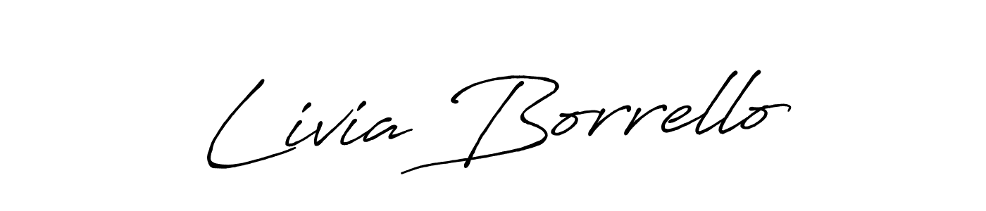 Similarly Antro_Vectra_Bolder is the best handwritten signature design. Signature creator online .You can use it as an online autograph creator for name Livia Borrello. Livia Borrello signature style 7 images and pictures png
