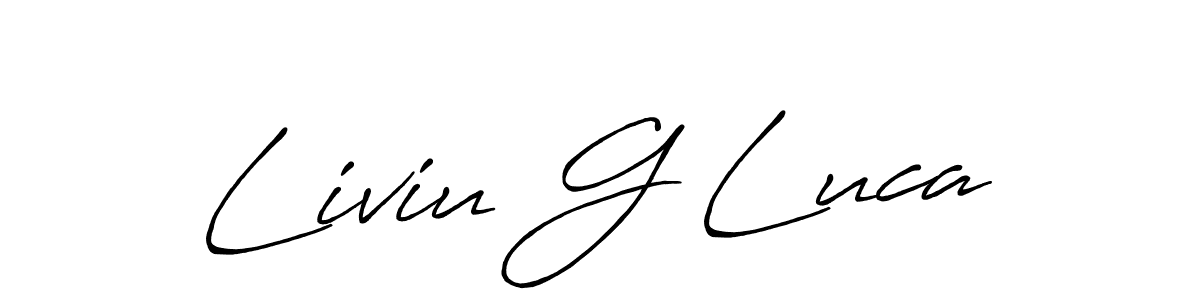 Here are the top 10 professional signature styles for the name Liviu G Luca. These are the best autograph styles you can use for your name. Liviu G Luca signature style 7 images and pictures png