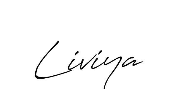 The best way (Antro_Vectra_Bolder) to make a short signature is to pick only two or three words in your name. The name Liviya include a total of six letters. For converting this name. Liviya signature style 7 images and pictures png