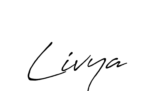 Similarly Antro_Vectra_Bolder is the best handwritten signature design. Signature creator online .You can use it as an online autograph creator for name Livya. Livya signature style 7 images and pictures png