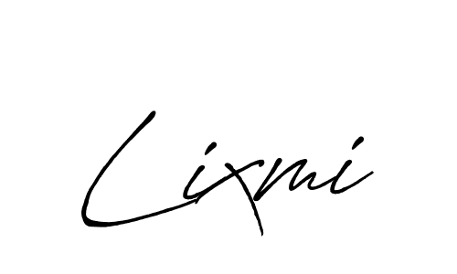 How to make Lixmi signature? Antro_Vectra_Bolder is a professional autograph style. Create handwritten signature for Lixmi name. Lixmi signature style 7 images and pictures png