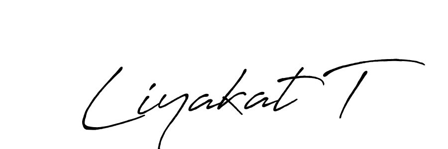 Best and Professional Signature Style for Liyakat T. Antro_Vectra_Bolder Best Signature Style Collection. Liyakat T signature style 7 images and pictures png