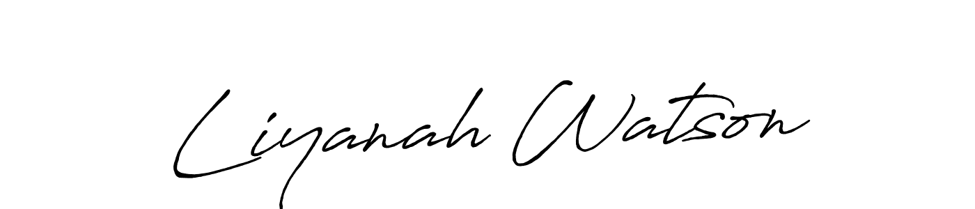 Here are the top 10 professional signature styles for the name Liyanah Watson. These are the best autograph styles you can use for your name. Liyanah Watson signature style 7 images and pictures png