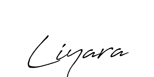 How to make Liyara signature? Antro_Vectra_Bolder is a professional autograph style. Create handwritten signature for Liyara name. Liyara signature style 7 images and pictures png