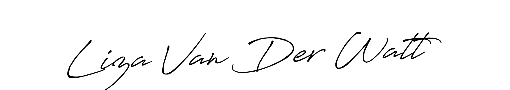 Make a beautiful signature design for name Liza Van Der Watt. Use this online signature maker to create a handwritten signature for free. Liza Van Der Watt signature style 7 images and pictures png