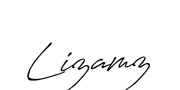 Also we have Lizamz name is the best signature style. Create professional handwritten signature collection using Antro_Vectra_Bolder autograph style. Lizamz signature style 7 images and pictures png