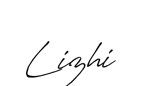 How to make Lizhi name signature. Use Antro_Vectra_Bolder style for creating short signs online. This is the latest handwritten sign. Lizhi signature style 7 images and pictures png