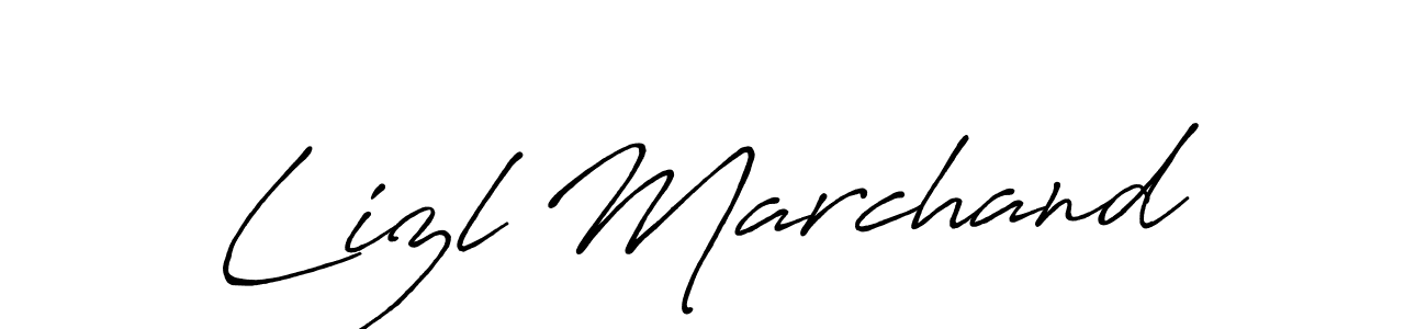 Once you've used our free online signature maker to create your best signature Antro_Vectra_Bolder style, it's time to enjoy all of the benefits that Lizl Marchand name signing documents. Lizl Marchand signature style 7 images and pictures png