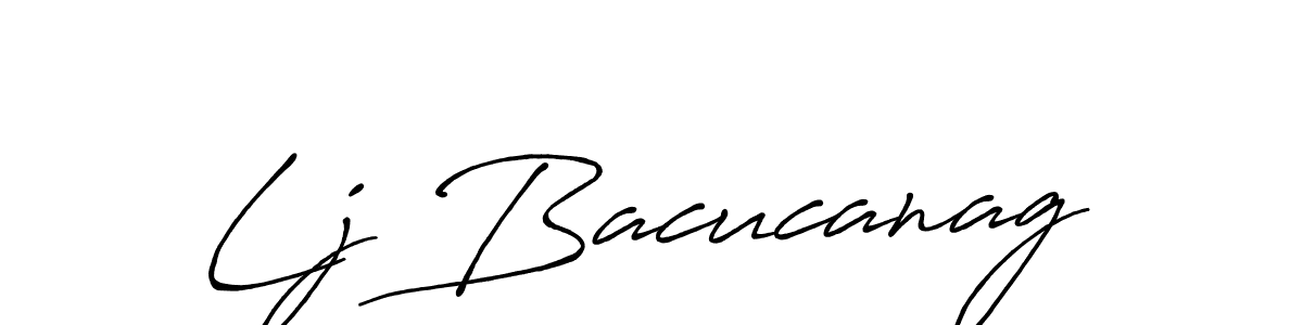 if you are searching for the best signature style for your name Lj Bacucanag. so please give up your signature search. here we have designed multiple signature styles  using Antro_Vectra_Bolder. Lj Bacucanag signature style 7 images and pictures png