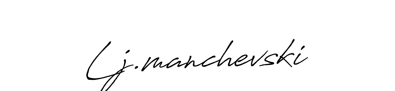 How to make Lj.manchevski signature? Antro_Vectra_Bolder is a professional autograph style. Create handwritten signature for Lj.manchevski name. Lj.manchevski signature style 7 images and pictures png