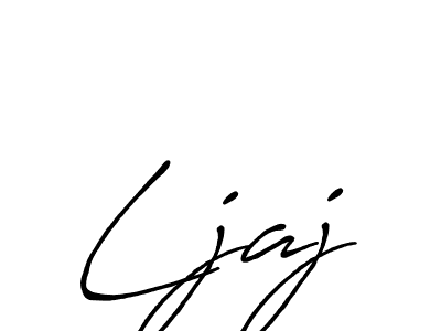 Create a beautiful signature design for name Ljaj. With this signature (Antro_Vectra_Bolder) fonts, you can make a handwritten signature for free. Ljaj signature style 7 images and pictures png