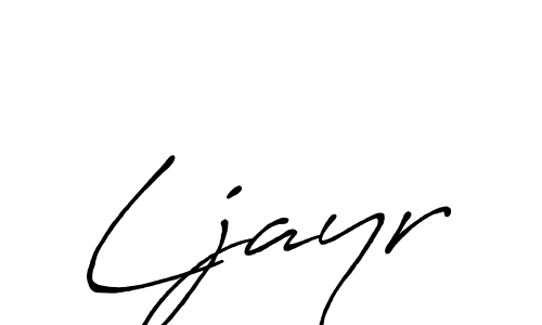 Best and Professional Signature Style for Ljayr. Antro_Vectra_Bolder Best Signature Style Collection. Ljayr signature style 7 images and pictures png