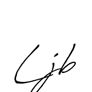 Ljb stylish signature style. Best Handwritten Sign (Antro_Vectra_Bolder) for my name. Handwritten Signature Collection Ideas for my name Ljb. Ljb signature style 7 images and pictures png