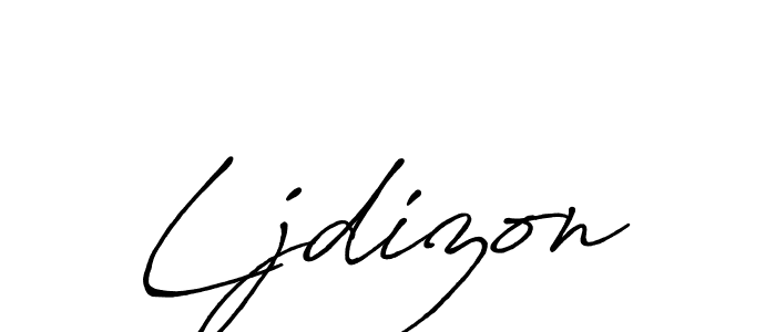 Also You can easily find your signature by using the search form. We will create Ljdizon name handwritten signature images for you free of cost using Antro_Vectra_Bolder sign style. Ljdizon signature style 7 images and pictures png