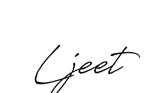 Also we have Ljeet name is the best signature style. Create professional handwritten signature collection using Antro_Vectra_Bolder autograph style. Ljeet signature style 7 images and pictures png