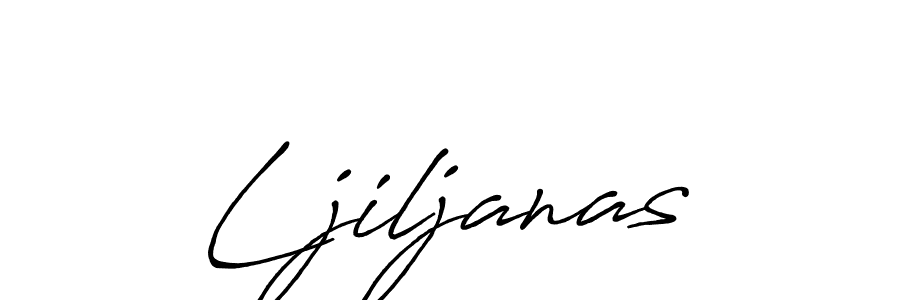 It looks lik you need a new signature style for name Ljiljanas. Design unique handwritten (Antro_Vectra_Bolder) signature with our free signature maker in just a few clicks. Ljiljanas signature style 7 images and pictures png