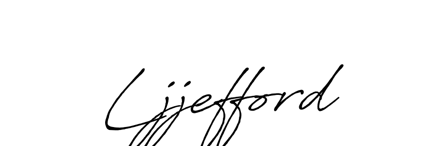 Similarly Antro_Vectra_Bolder is the best handwritten signature design. Signature creator online .You can use it as an online autograph creator for name Ljjefford. Ljjefford signature style 7 images and pictures png