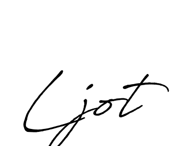 Use a signature maker to create a handwritten signature online. With this signature software, you can design (Antro_Vectra_Bolder) your own signature for name Ljot. Ljot signature style 7 images and pictures png