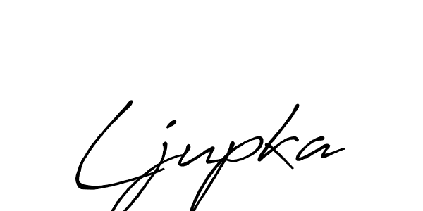 How to Draw Ljupka signature style? Antro_Vectra_Bolder is a latest design signature styles for name Ljupka. Ljupka signature style 7 images and pictures png